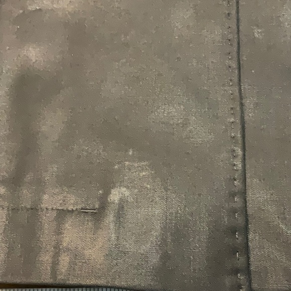 Rene’ Lezard Blazer Waist Jacket Wool Three Button Up Black Size 36 - Picture 12 of 12